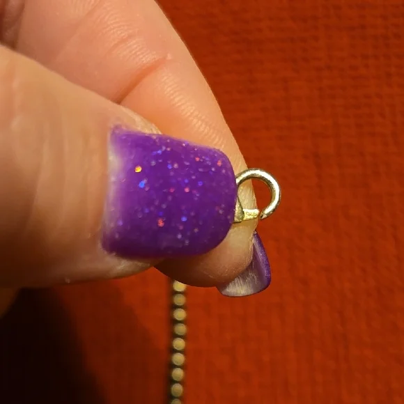 Sleek Silver Beaded Necklace - Picture 4 of 4